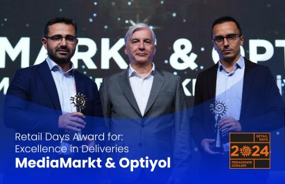 Retail Days Award for: Excellence in Deliveries MediaMarkt & Optiyol